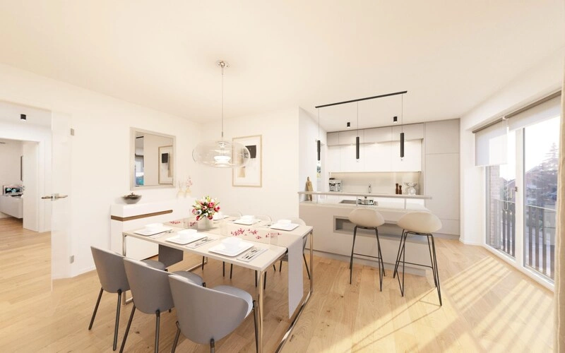 Dreizler Immobilien Munster - Essen Flur Kuche