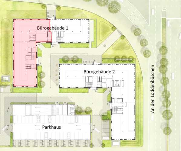 Lageplan Gebäude