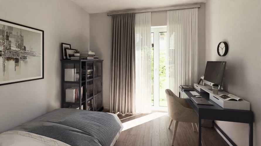 Gästezimmer - Visualisierung Ausführung kann ggfls. abweichen