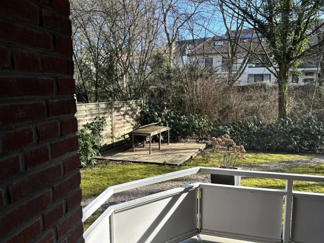 Blick in einen Teil des Gartens