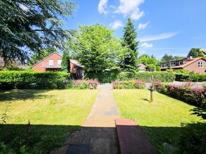 Blick aus der Haustür