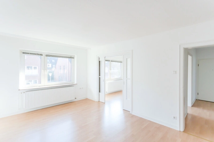 Der großzügige Wohnraum