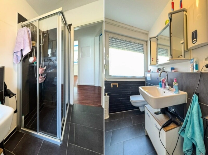 helles Badezimmer
