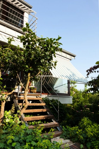 Zugang über Garten
