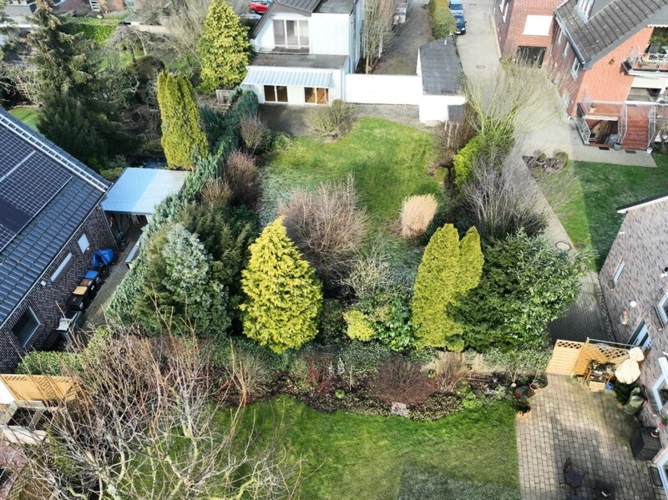 Der große Garten mit viel Platz