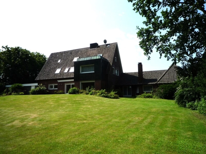 Hausrückseite