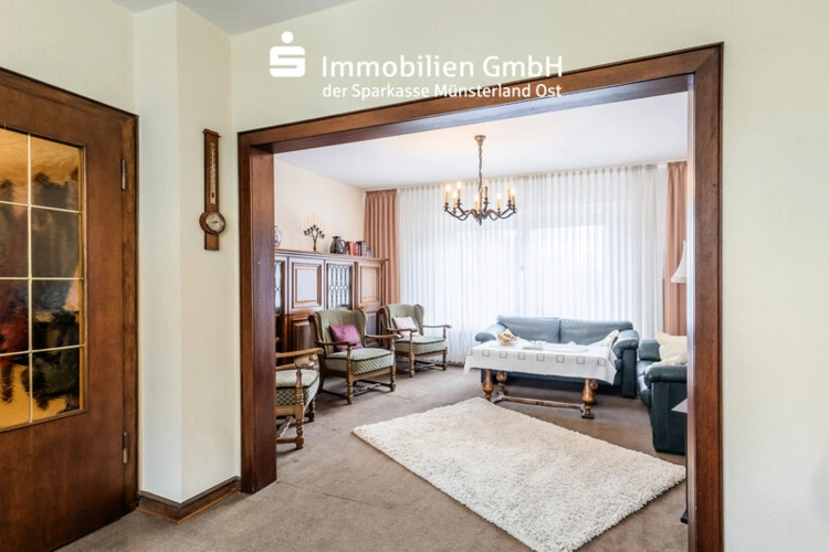 Wohnzimmer im Erdgeschoss