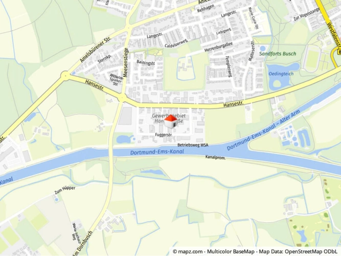Lage im Stadtgebiet