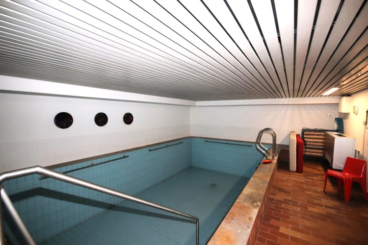Pool im Keller