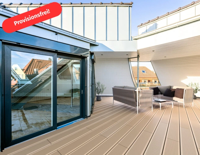 Dachterrrasse - Homestaging