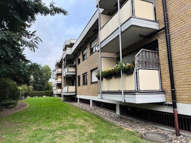 Das ruhige und grüne Umfeld