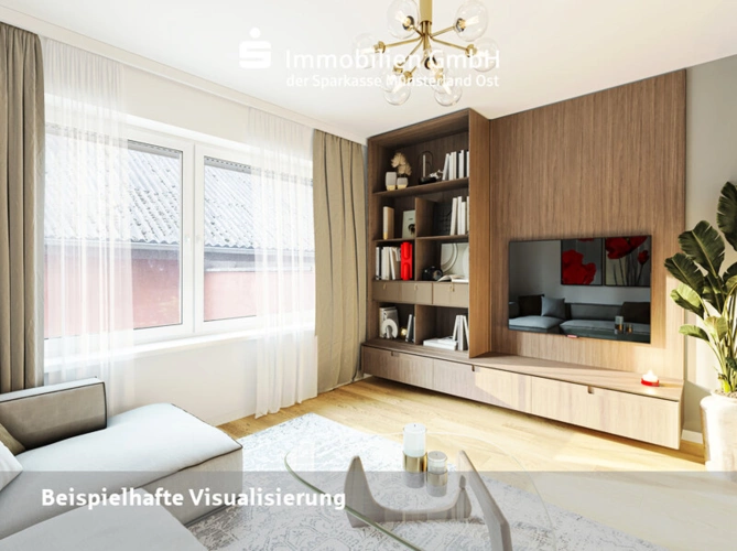 Wohnzimmer im Erdgeschoss