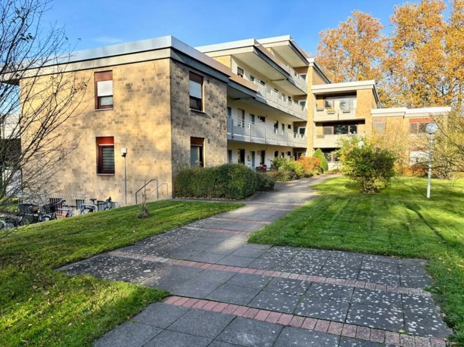 Die gepflegte Wohnanlage