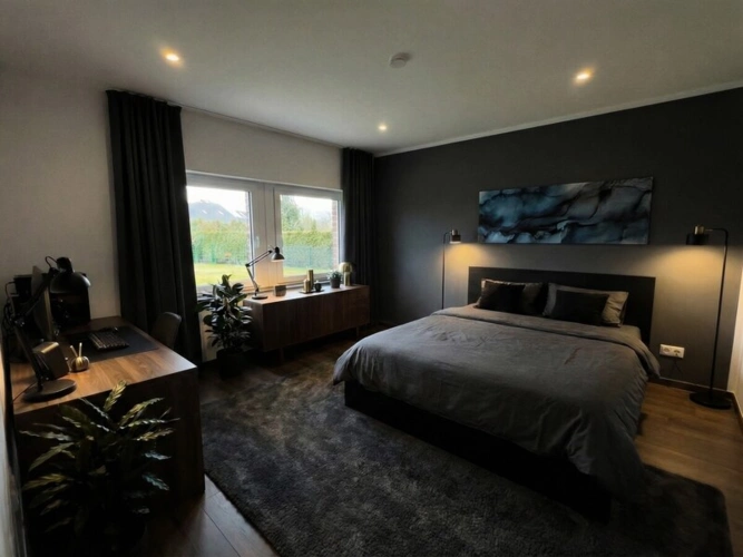 Schlafzimmer EG Visualisierung