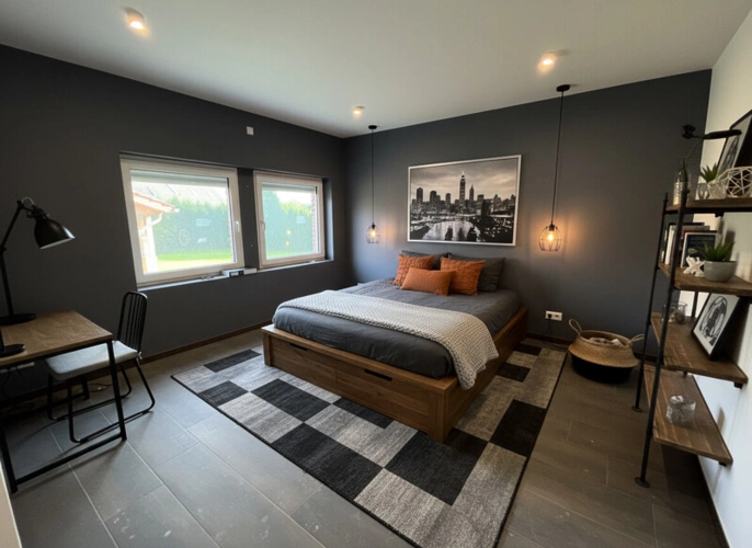 Schlafzimmer EG Vorschau Visualisierung