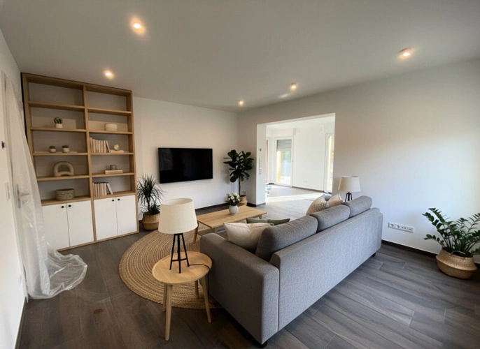 Wohnzimmer Vorschau Visualisierung