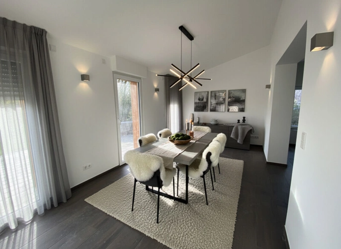 Esszimmer Vorschau Visualisierung