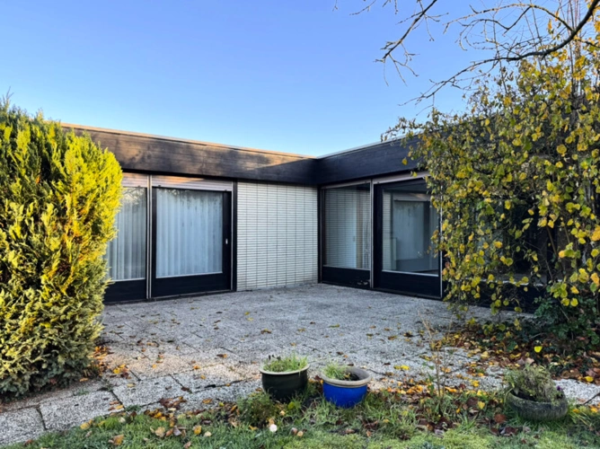 Blick auf die Terrasse