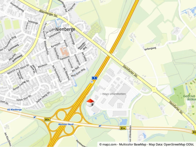 Lage im Stadtgebiet Mikro