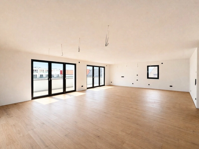 Offener Wohn- und Küchenbereich