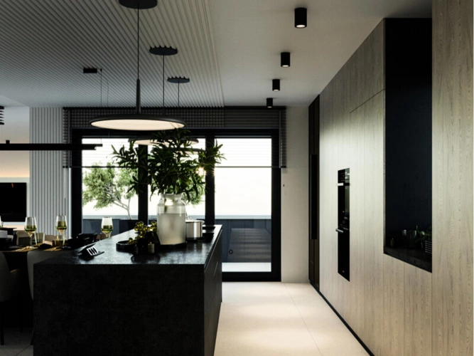 Küchenbereich Visualisierung