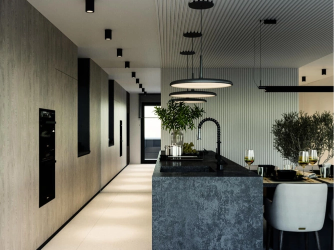 Küchenbereich Visualisierung