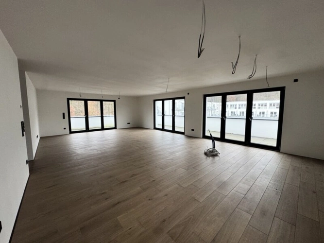 Offener Wohn- und Küchenbereich