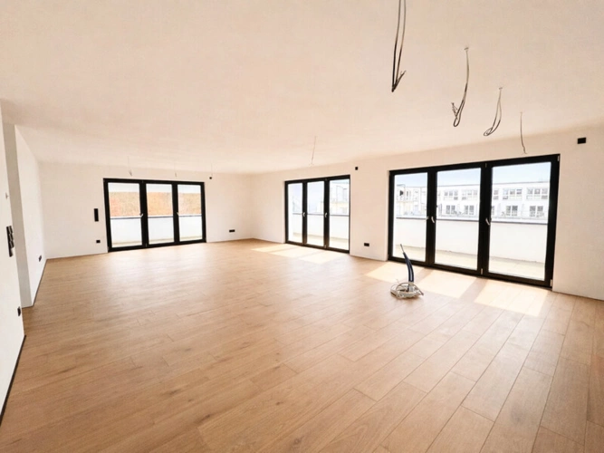 Offener Wohn- und Küchenbereich