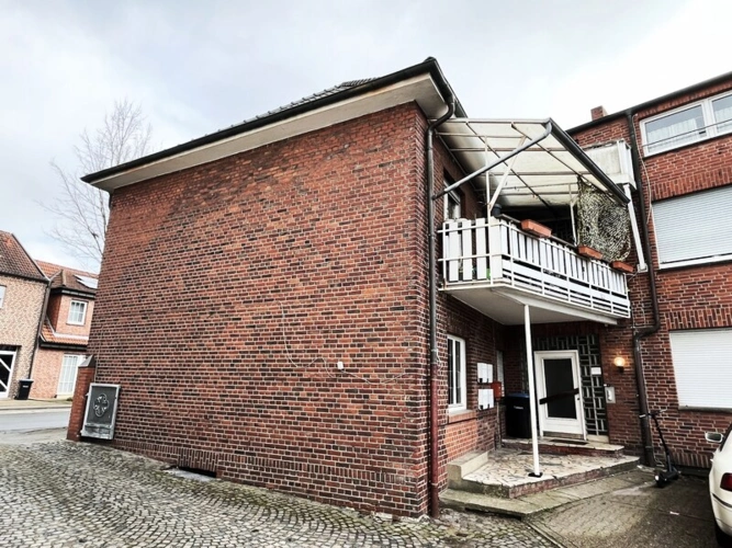 Hauseingang Innenhof