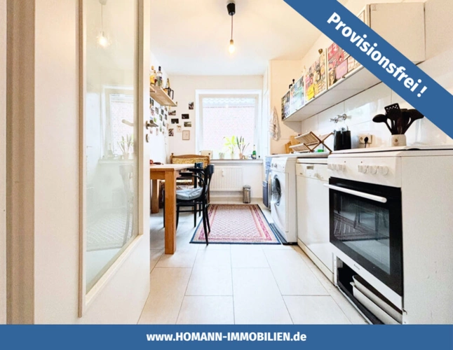 Die großzügige Küche