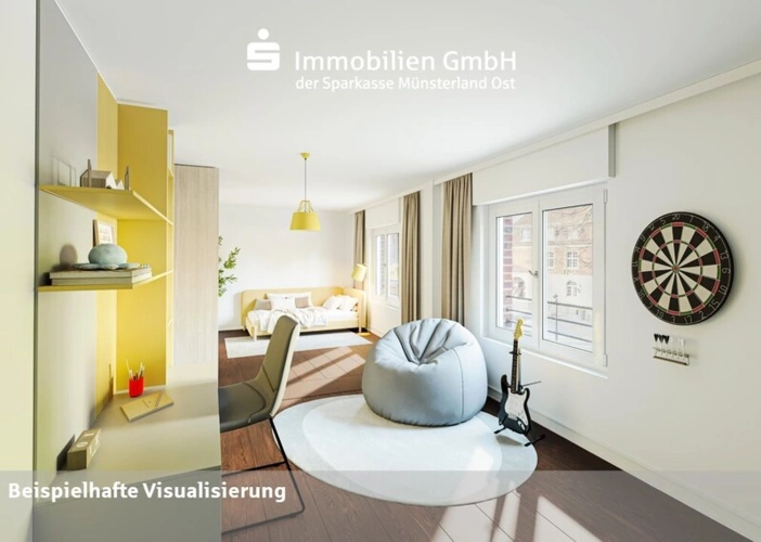 Zimmer 2 (Schlafen) im Dachgeschoss