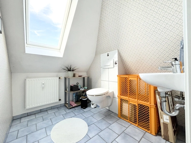Die separate Toilette