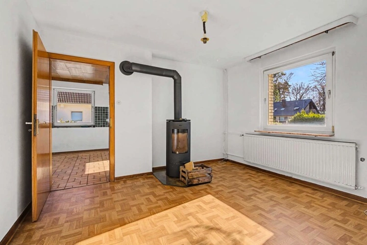 Esszimmer mit Kamin