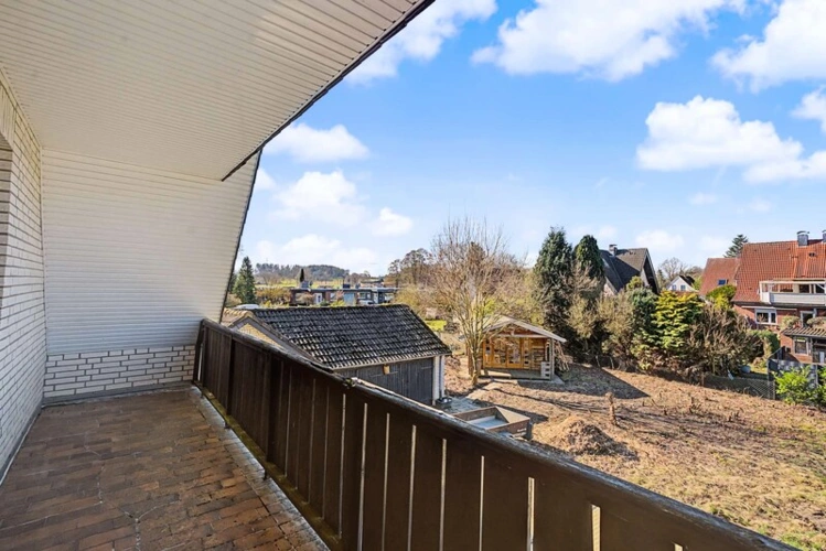 Balkon - Blick Grüne