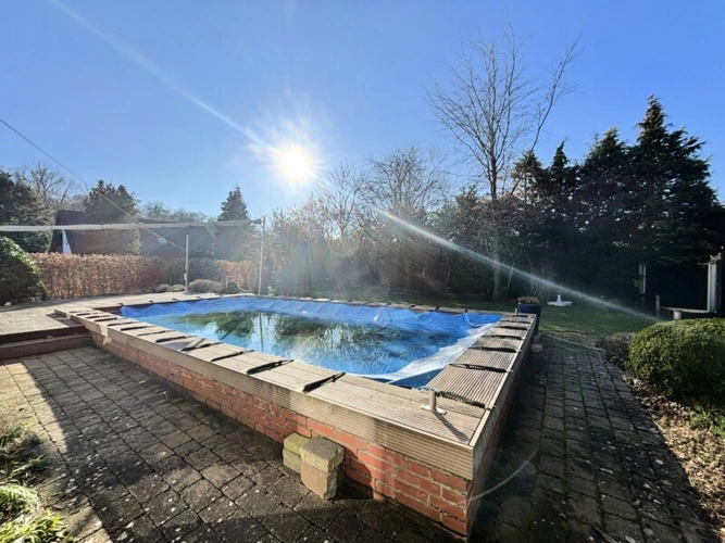 Pool in Winterpause