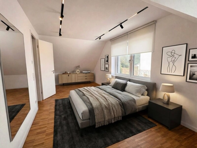 Schlafzimmer Visualisierung
