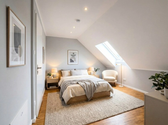 Schlafzimmer Visualisierung