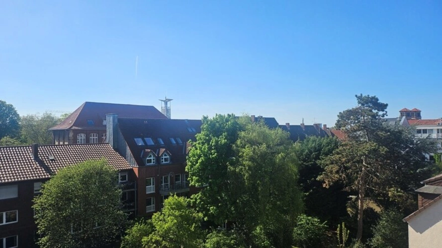 Ausblick Balkon