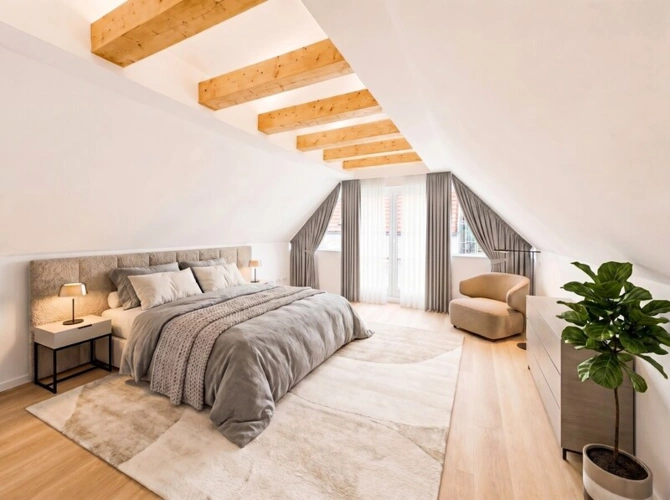Schlafzimmer Visualisierung