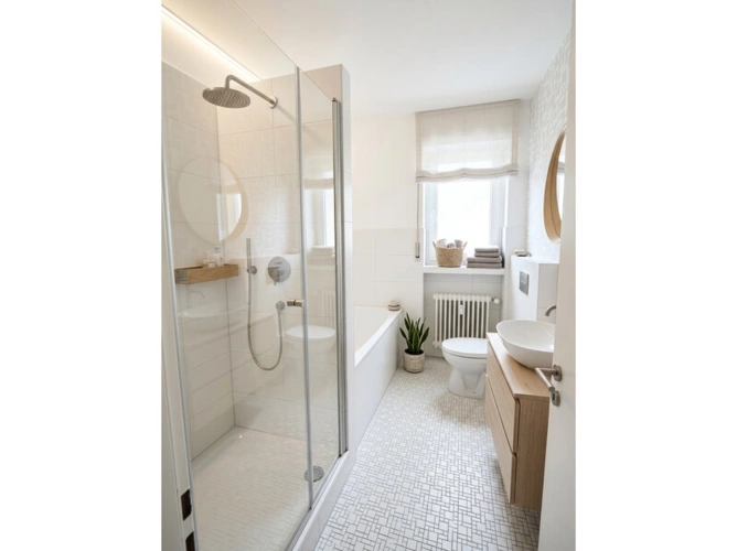 Badezimmer EG *Bild mit KI bearbeitet*