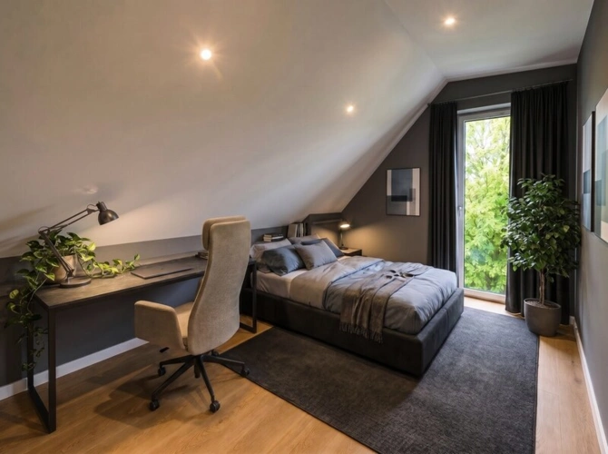 Schlafzimmer Visualisierung