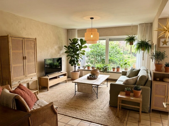 Wohnzimmer * Bild mit KI bearbeitet *