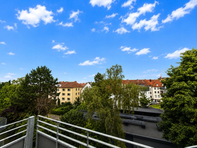 Balkon Aussicht
