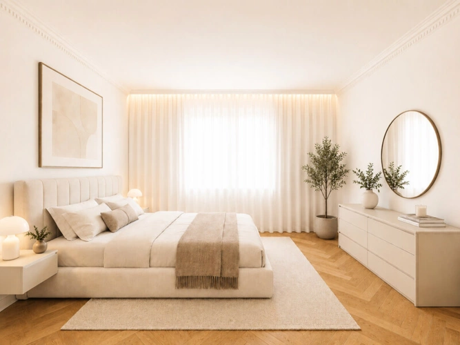 Schlafzimmer visualsiert