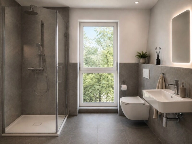Badezimmer KI visualisiert