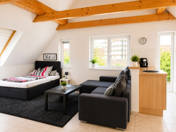Wohn-/Schlafzimmer
