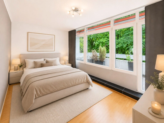 Schlafzimmer Visualisierung