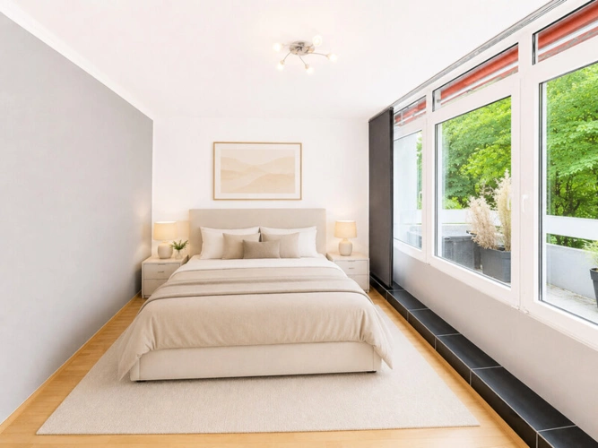 Schlafzimmer Visualisierung