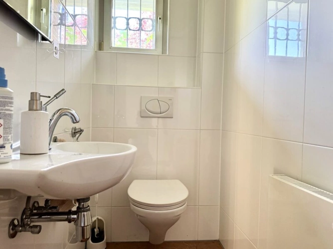 Das modernisierte Gäste-WC