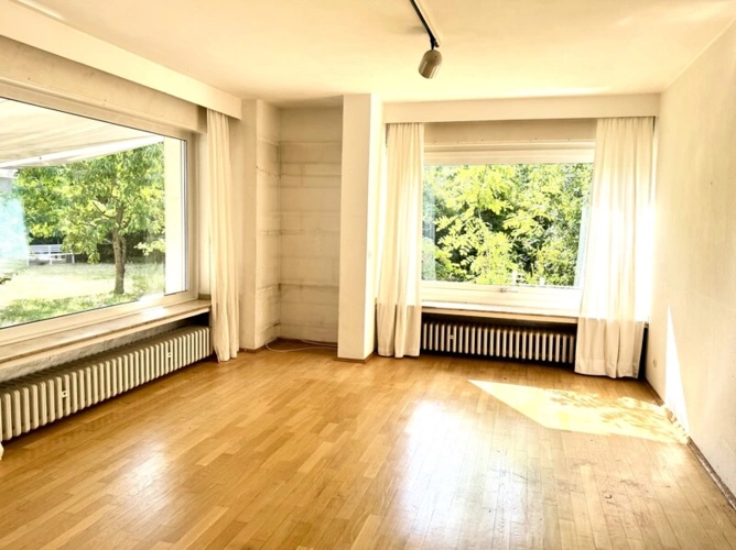 Das Wohnzimmer - lichtdurchflutet